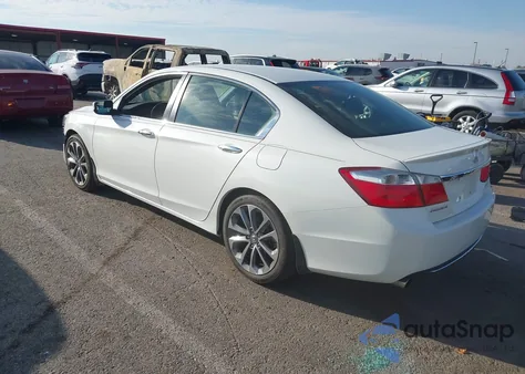 2013 Honda Accord Sport from USA, damaged, VIN 1HGCR2F57DA242013